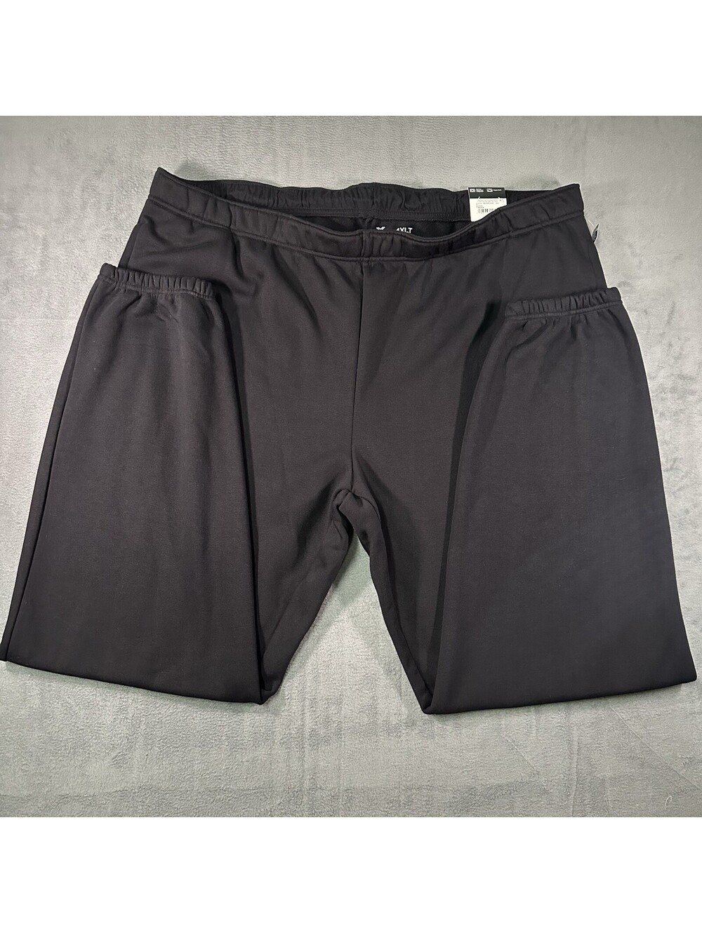 Xersion 3-Pack Fleece Sweatpants Mens 4XLT Loose Fit Open Bottom Black Gray Blue - Picture 2 of 8